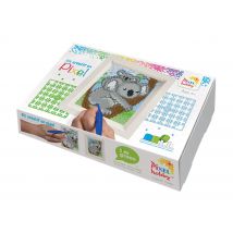 Kit Créatif Pixel Tableau Avec Cadre 14x17cm Koalas - Pixel ou Pixel kit