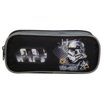 Trousse Scolaire 2 Compartiments Disney Star Wars Noire - Bagtrotter - Bagtrotter