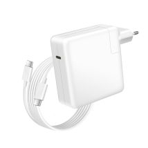 Avizar Chargeur Pour Macbook Pro 14'' M1 À M3 Usb-c 96w + Câble 1,8m Blanc