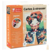 3 Cartes A Strasser - Japon - Graine Creative