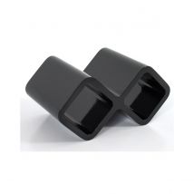 Etagere Mur Cubes Bouteilles De Vin Noir - HomeStyle4U