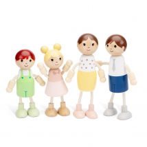 Poupées Miniatures En Bois - New Classic Toys
