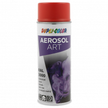 Bombe De Peinture - Rouge Flamme - Ral 3000 - Satiné - Tous Supports - Aérosol Art - Dupli-color
