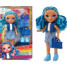 Poupée Articulée 15cm Sapphire Bradshaw (bleu) Rainbow High Littlest - Rainbow High - Rainbow high