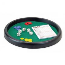 Piste Ronde De Des 31 Cm Et Accessoires - Plateau Piste Yam 421 - Jeujura - 8154 - Jeujura