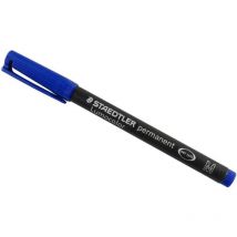 Staedtler Marqueur Permanent 317m Lumocolor, Bleu - Staedtler