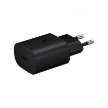 Samsung Chargeur Secteur Pour Smartphone Universel Usb-c 25w Charge Rapide 3a Noir
