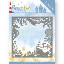Die Matrice De Découpe Embossage Jeanine S Art Beach Fun Frame 10038 - Find It