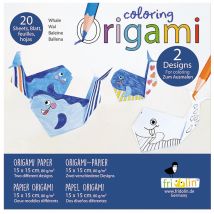 Coloring Origami - Baleine - Fridolin