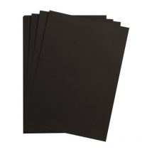 25 Feuilles De Papier - Noir - A4 - 270g - Lisse - Dessin, Loisirs Créatifs - Maya - Clairefontaine