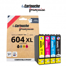 Cartouche Compatible Epson 604xl Pack De 4 - La Cartouche Française