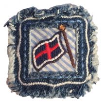 Ecusson Thermocollant Marine Jean Drapeau 5.5cm - My mercerie