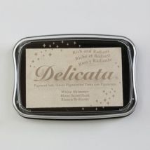 Encreur Delicata White Shimmer - Tsukineko
