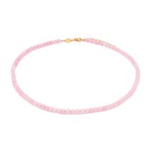 Collier Serena En Pierres Quartz Rose - SLOYA