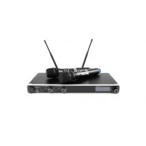 Omnitronic Système De Micro Sans Fil Uhf-302 2 Canaux 823-832/863-865mhz - Omnitronic Professional Innovation