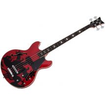 Simon Gallup Corsair Red Schecter