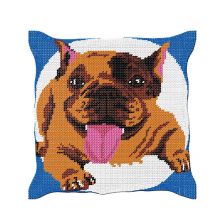 Kit Coussin Demi-point Bouldog (40x40 Cm Fini) - LUC