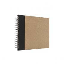 Album Photo Traditionnel Eskis Kraft Noir 120 Photos 10x15 Cm - Ceanothe
