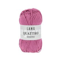 Fil À Tricoter 100% Coton Quattro - Lang Yarns 85 Rose