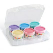 Peinture Au Doigt 6 Couleurs Métallisées - Primo