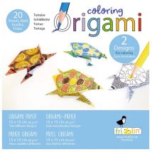 Coloring Origami - Tortue - Fridolin