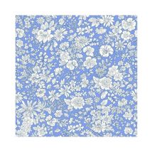 Tissu Coton Liberty Patch Emily Belle 409bleu Vendu Au Mètre - Liberty Fabric