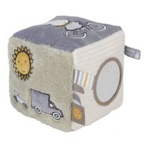 Cube D'Activités 15cm - Miffy Fluffy Bleu-vert - Pioupiou et Merveilles