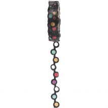 Ruban Adhésif Washi Tape Dentelle, L : 10 Mm, 5 M/ 1 Rouleau - CC Hobby