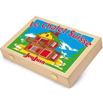 Coffret Mon Chalet En Bois 175 Pièces - Jeujura