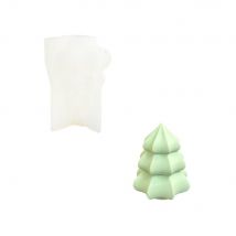 Moule En Silicone 8,5cm X 11,4cm - Arbre De Noël - Jesmonite