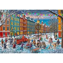 Puzzle 1000 Pièces - En Attendant Noël - Bluebird Puzzle