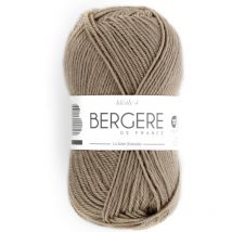 Pelote De Laine - Chanvre - 50% Laine 50% Acrylique - Bergère De France - Idéale 4 - Bergere De France