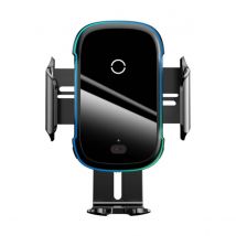 Baseus Support Voiture Électrique Avec Chargement Sans Fil 15w Noir