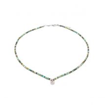 Collier Lumia En Pierres Turquoise - SLOYA