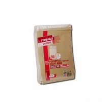 Enveloppes - Kraft - 260x330mm - Autocollante - Soufflet - Paquet De 50 - Gpv - GPM
