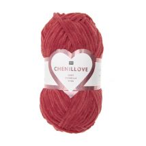 Découvrez Le Confort Et La Douceur De La Pelote Velours Creative Chenillove 100gr De Rico Design 06 Rouge