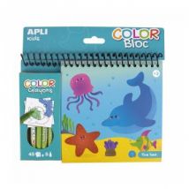 Bloc De Coloriage La Mer Apli - Agipa