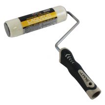 Rouleau Laqueur - 40mm - Tous Types De Peintures - Pure Laine 5mm - Manche Et Rouleau - Amt