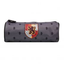 Trousse Scolaire Ronde Harry Potter Grise Gryffondor - Bagtrotter - Bagtrotter