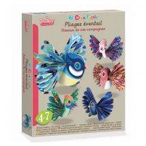 Pliage Eventails - Oiseaux De Nos Campagnes - Créa Lign'