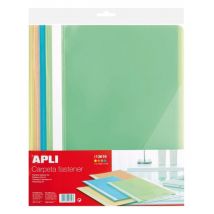 Sachet 4 Pochettes Avec Relieur Polypro - Apli