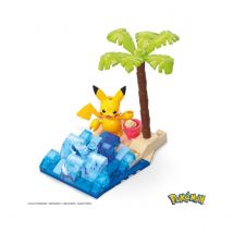 Pokémon - Jeu De Construction Mega Construx Pikachu's Beach Splash - Mattel