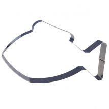 Nonnette Poisson - Inox - 300 X 185 X 45 Mm - Gobel