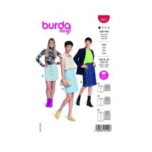 Patron Burda 5857-jupe Taille N°fr 36-50