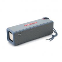 Enceinte Bluetooth Portable Subwoofer Avec Corde Tressée Support Usb Aux Tf Et Fm Bleu Yonis - Yonis