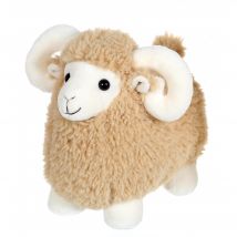 Peluche - Funny Bélier Beige - 30 Cm - Gipsy Toys