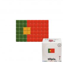 Kit Mosaïque Diy Pixel Art - Drapeau Portugal - Mini - Tilipix