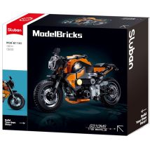 Model Bricks - Moto Orange - Sluban