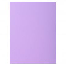 Paquet 100 Chemises Super 210 - 24x32cm - Lilas - X 5 - Exacompta