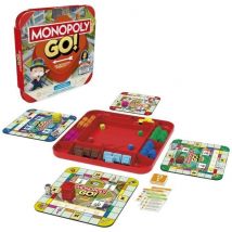 Go!, Jeu De Société, Jeu De Plateau Familial, Durée 15 Min, Inspiré Du Jeu Mobile, A Partir De 8 Ans - MONOPOLY